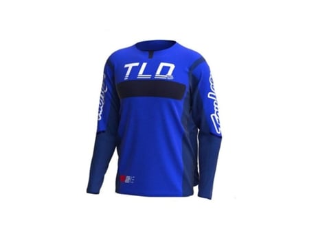 Camiseta de Hombre TROY LEE DESIGNS Seda Azul (S)