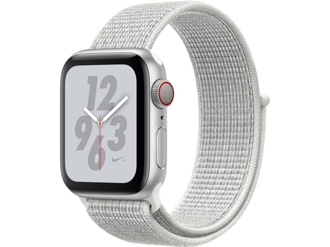 APPLE Watch Nike Series 4 Cellular (Sport loop - 40 mm - Plata)