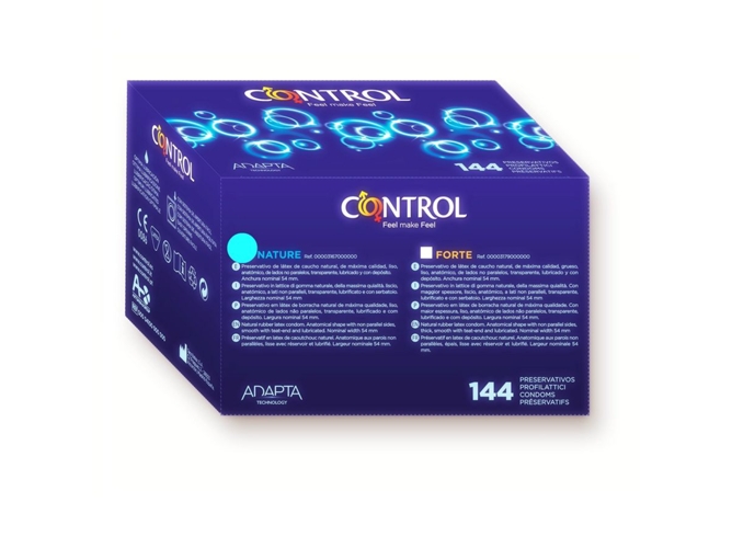 Control Adapta Nature Preservativo 144uds