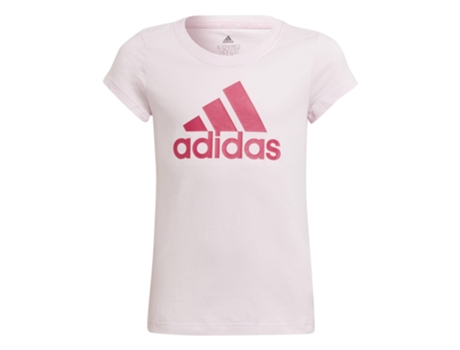 Camiseta de Niña ADIDAS Essentials Tam Rosa (14/15 Años)