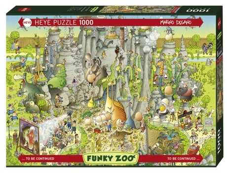 Puzzle 1000 Pcs Degano, Jurassic Habitat (9 años)