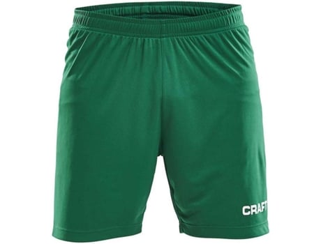 Pantalones para Hombre CRAFT Squad Solid Wb Verde para Fútbol (S)