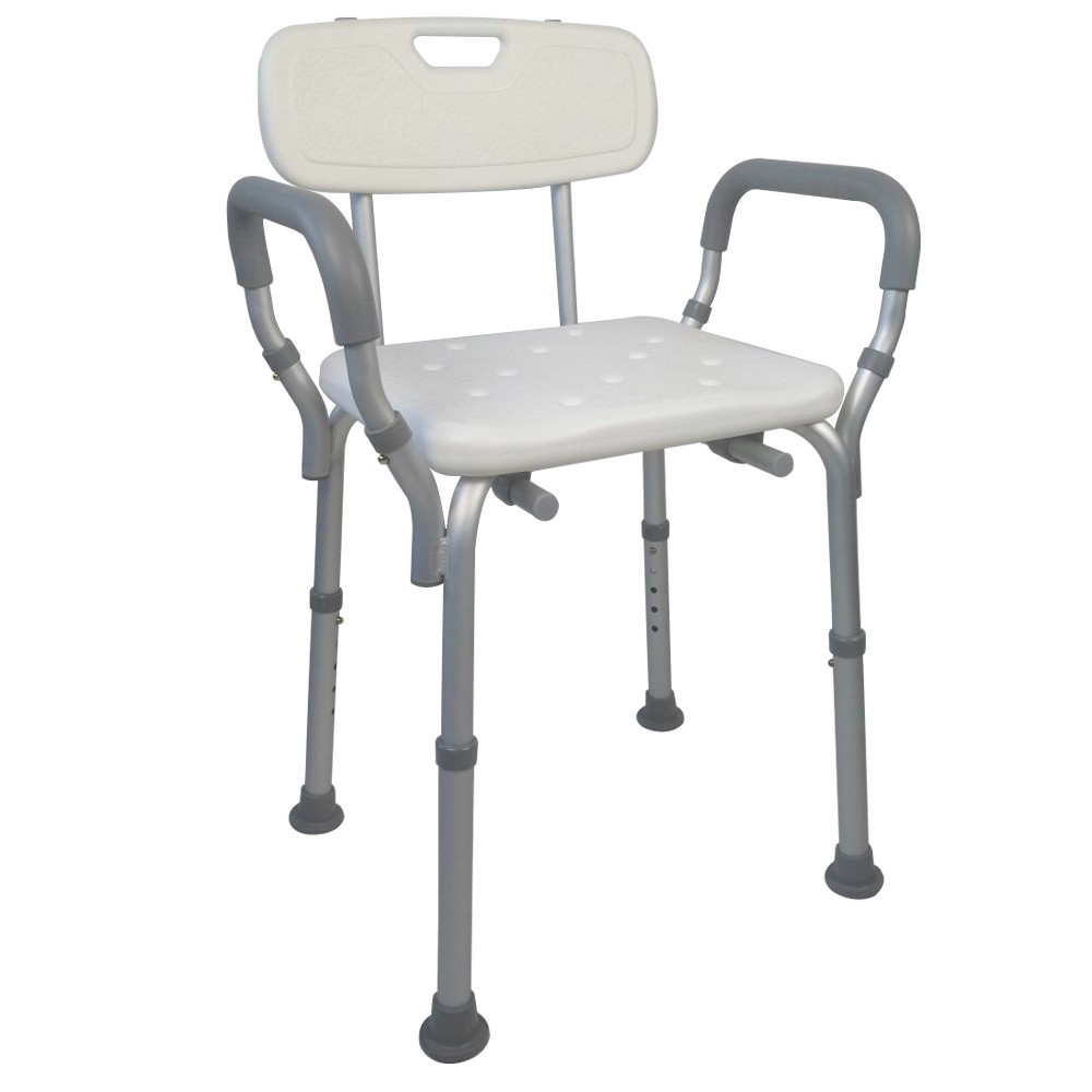 Silla de Baño MOBICLINIC Altura Regulable Respaldo Puerto