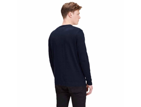 Jack & Jones Basic Knit V-Neck Twisted With Jet Stream