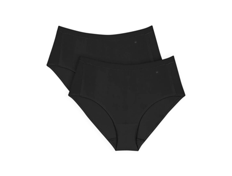 Conjunto de Bragas de Mujer TRIUMPH Lote Smart Micro Negro - 2pcs (42)