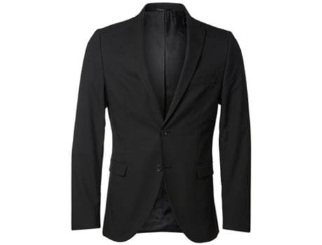 Chaqueta SELECTED Mylologan Slim (Negro - 106)