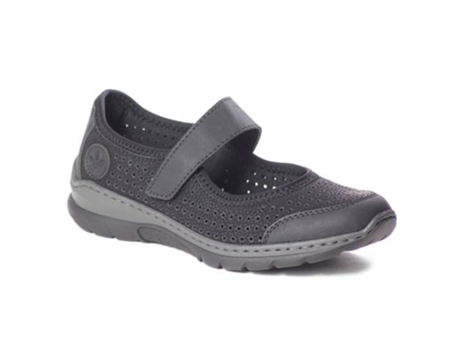 Zapatillas RIEKER Material sintético Mujer (39.0 eu - Gris)