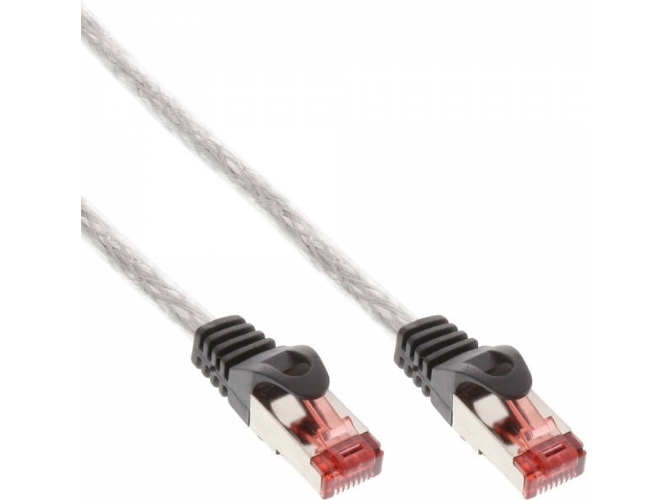 Cable de Red INLINE (RJ45 - 15 m - Transparente)