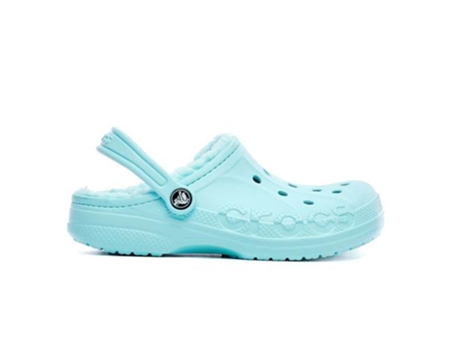 Zuecos de Niños CROCS Baya Lined Azul (25)