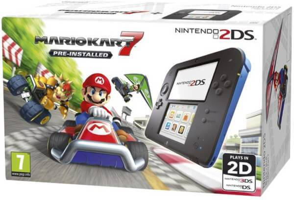 Consola portátil NINTENDO 2DS + Mario Kart 7 2205032