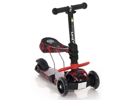 Scooter Infantil con Asiento SMART da Lorelli red fire