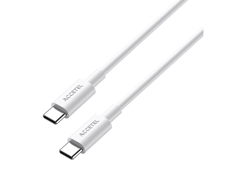 Cable Carregamento Type-C para Samsung ACCETEL Blanco