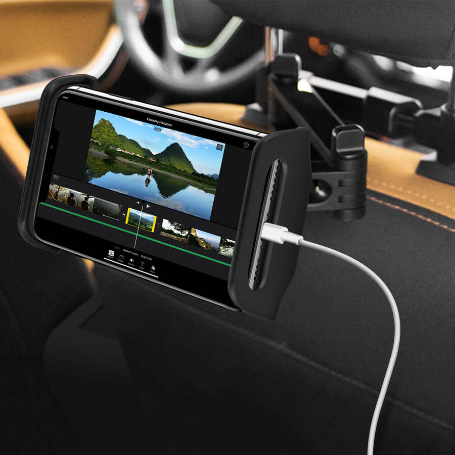 Linq Soporte Tablet de coche para reposacabezas gira 360° negro hd2535 universal