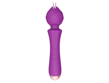 Vibrador de masaje de choque fuerte de succión de 20 frecuencias para mujeres (púrpura) VEANXIN