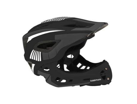 Casco KIDDIMOTO (Plástico - Negro - 48-52 cm)