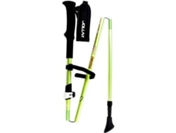 Bastones de Caminata JOLUVI Trail Running (Verde - 115-130 cm)