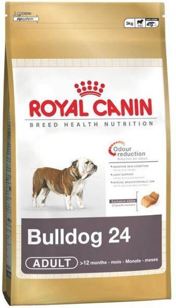 Pienso para Perros ROYAL CANIN Bulldog (12Kg - Seco - Razas Medianas - Adulto - Sabor: Pollo y Arroz)