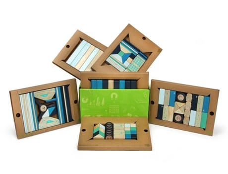 Puzzle TEGU (Madera - Azul - 38 x 28 x 23 cm)