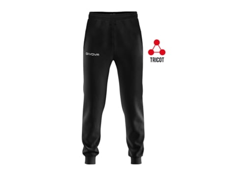 Pantalones de Chándal de Niño Unisex GIVOVA (6/8 Años - Negro)