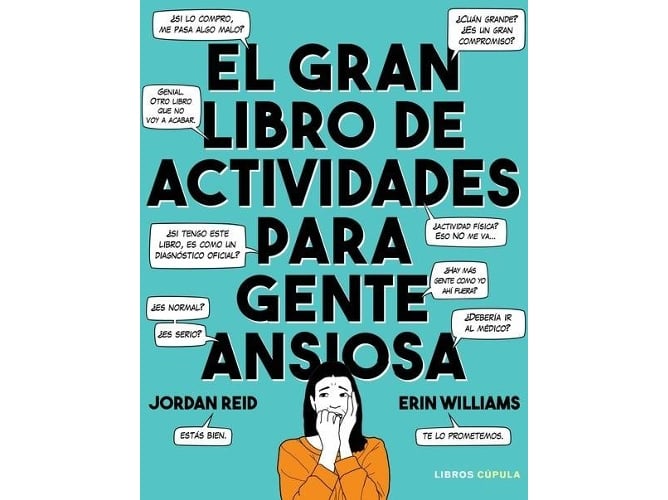 Libro El Gran de actividades para gente ansiosa erin williams jordan reid español tapa blanda