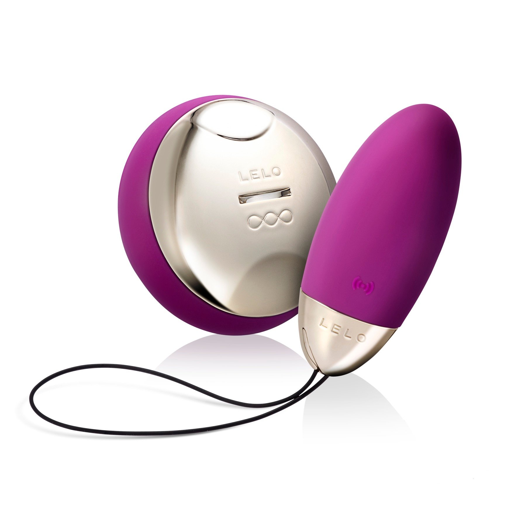 Vibrador LELO Lyla 2 Bullet para Mujer Deep Rose (Portátil - Silicona - Tecnología Sense Motion - Mando A Distancia)