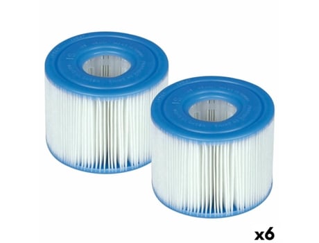 Cartuchos de recambio Intex S1 6 Unidades