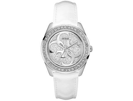 Reloj GUESS Mujer (Acero inoxidable - Blanco)