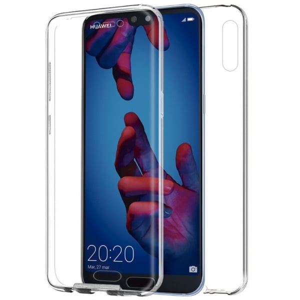 Funda Huawei P20 forcell 360º transparente silicona