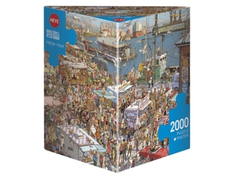 Puzzle 2000 Pcs Göbel/Knorr Fresh Fish (9 años)