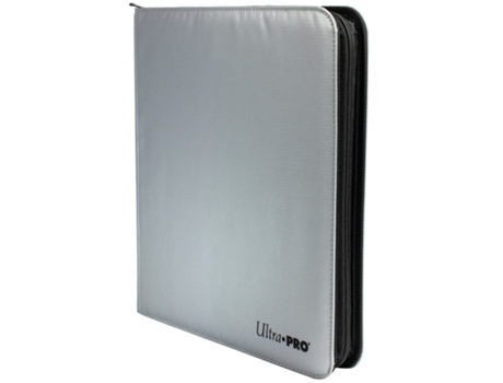 Caja ULTRA PRO UP Zippered 12-Pocket PRO-Binder Silver Edad Mínima Recomendada: 3 años)