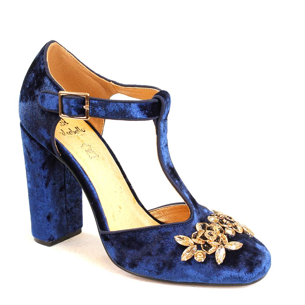 Zapatos EL CABALLO Mujer (39 - Azul)