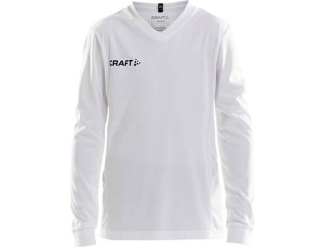 Camiseta de Hombre para Fútbol CRAFT Squad Solid Blanco (8/10 Años)