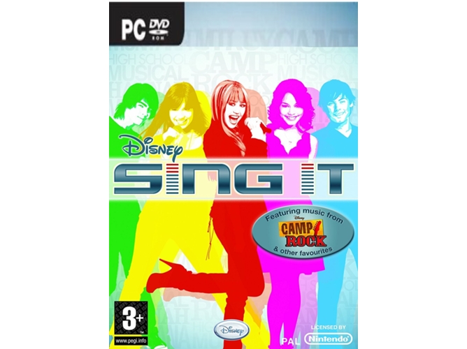 Juego PC Disney Sing It Feat. Camp Rock (Musical - M3 - UK)