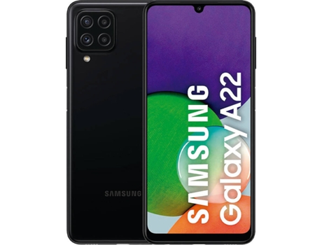 Smartphone SAMSUNG Galaxy A22 4G (6.4'' - 4 GB - 64 GB - Negro)