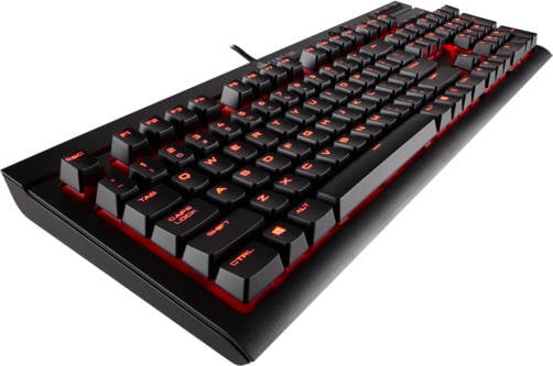 Teclado Gaming CORSAIR K68 (Mecánico - Idioma Español - Iluminado)