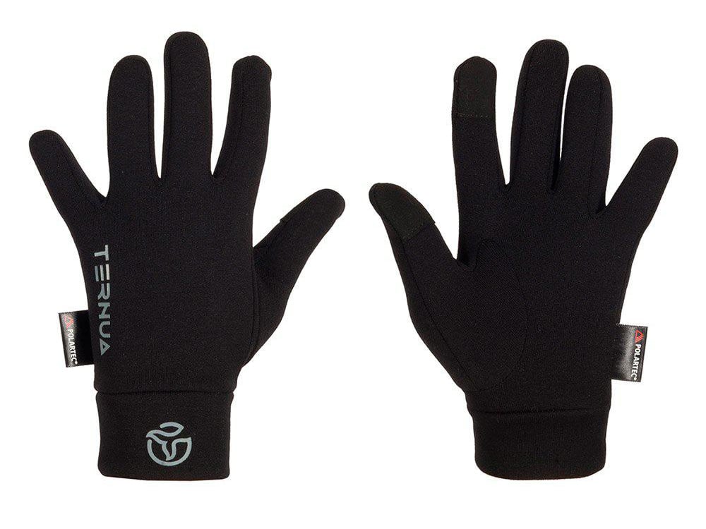 Ternua Laks Inf r guante unisex para niños guantes hombre lavas negro montaña