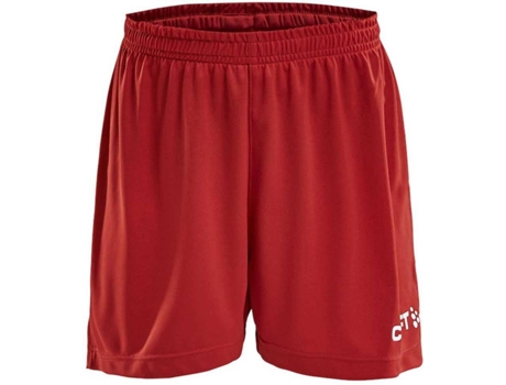 Pantalones para Hombre CRAFT Squad Solid Wb Rojo para Fútbol (122 - 128 cm)