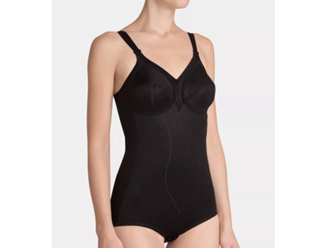 Body de Mujer TRIUMPH Doreen Algodón Negro (115 cm D)