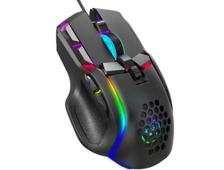 Ratón Gaming TRUMSEN S1700 RGB (12800dpi - Negro)