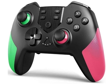 Controlador Inalámbrico Chronus Compatible Con Switch Switch Lite Gamepad Con Botón Modo De Programación Función Turbo Y Vibración BISBISOUS Mejora...