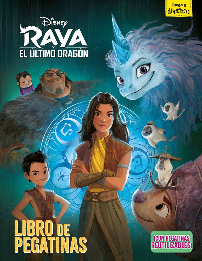 Libro Raya Y El Último Dragón. Libro De Pegatinas de Disney (Español)