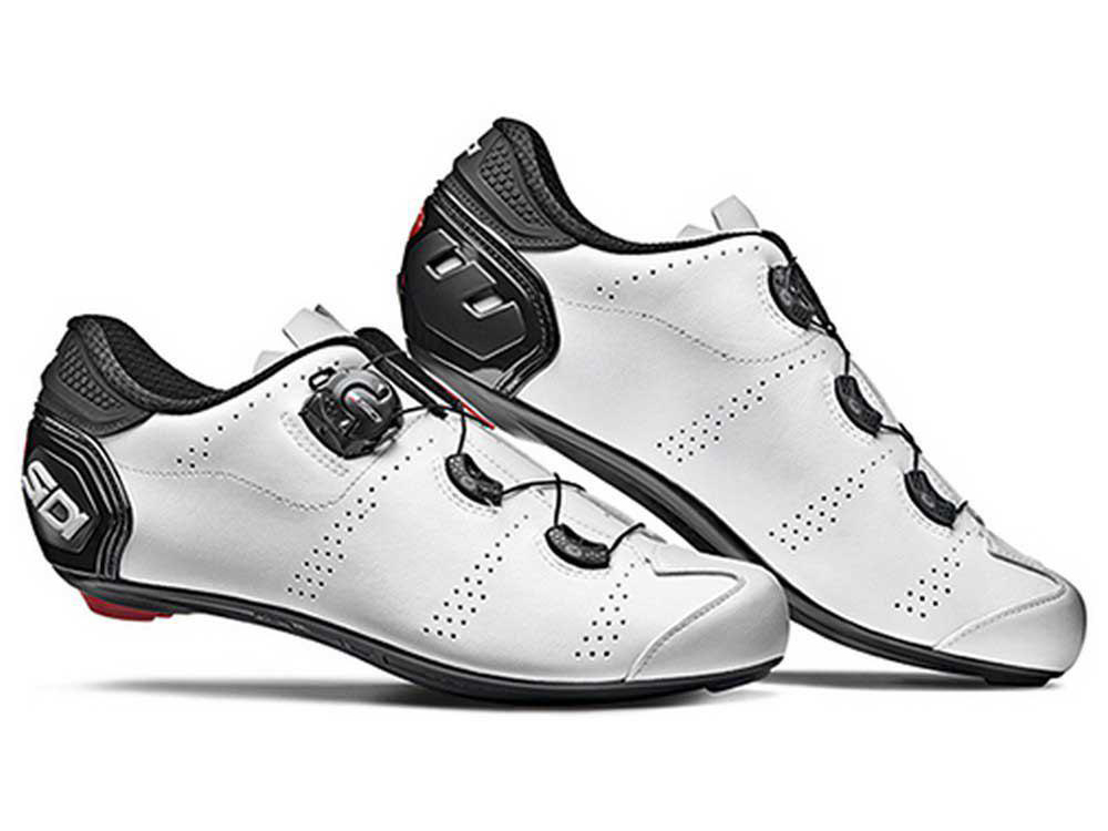 Zapatillas para Hombre SIDI Carretera Fast Blanco para Ciclismo (EU 44)