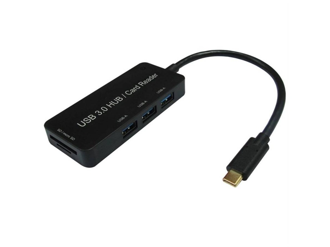 Lector de Tarjetas VALUE USB-C p (Negro)