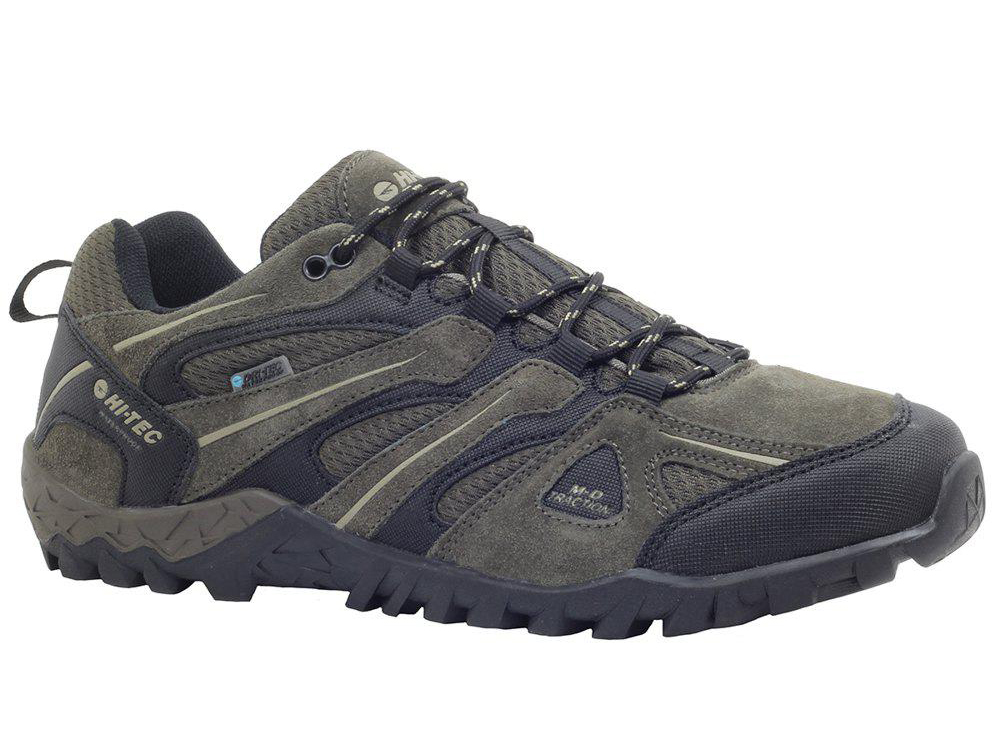 Para Hombre Hitec quercus low wp gris montaña eu 39 zapatillas