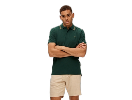 Polo para Homem SELECTED (M - Verde)