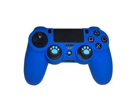 Carcasa para mando PS4 MOROROR Azul