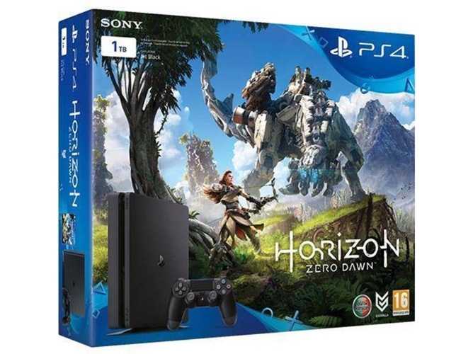 CONS.SONY PS4 1TB + HORIZON:ZERO DAWN+3M