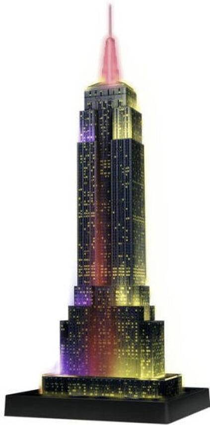 Puzzle 3D RUNADRAKE Empire State Building: Night Edition (Edad Mínima: 12 - 216 Piezas)