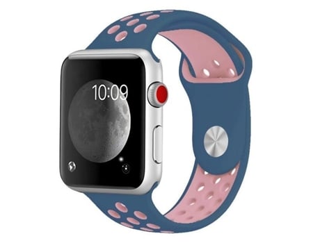 Correa SportyStyle para Apple Watch Series 9 - 41mm - Azul Oscuro / Rosa