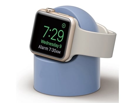 Cargador de Apple Watch SLOWMOOSE Mling Stand Apple Watch Gestión de cables para Iwatch (Azul)